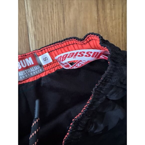 AussieBum Swim Trunk Shorts Men's Line Black /Orange Size S - Picture 4 of 5